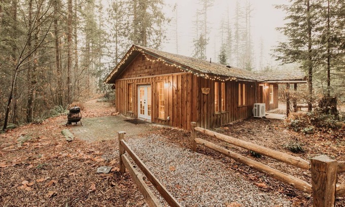 Cascade West Cabin | Maple Falls Cabin #82 - Wood Stove - WiFi - Pets Ok