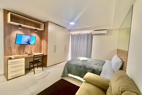 Matriz Apartment | MARAVilHOSO Studio com Garagem e ótima localização