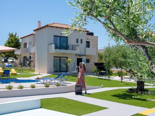 Skotino Villa | Marilena Luxury Sea View Private Villa