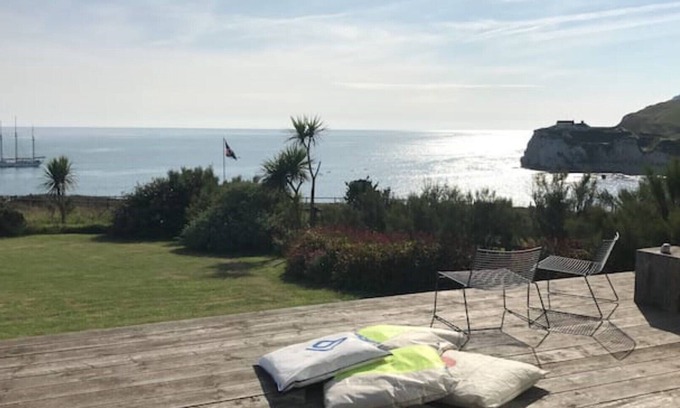 Freshwater Bay Villa | Marine Villa - stunning sea views above Freshwater Bay.