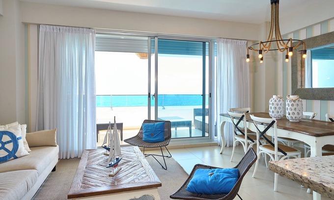 Juan Dolio - El Pueblo Apartment | Marvelous Ocean Views, Harmony 6FLR Apt at Las Olas Metro Country Club - Unit #1