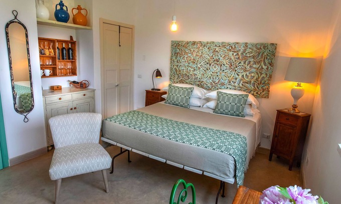 Diso House | Masseria Ferarelli - "Rizzeddrha" Room with Patio