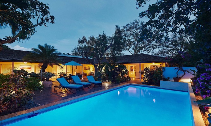 Spreckelsville House | Maui North Shore Villa: Private Pool, Courtyard & Steps to Baby Beach