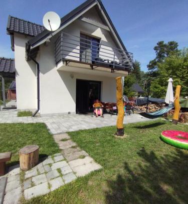 Lukta Villa | Mazury domek całoroczny przy lesie, jezioro