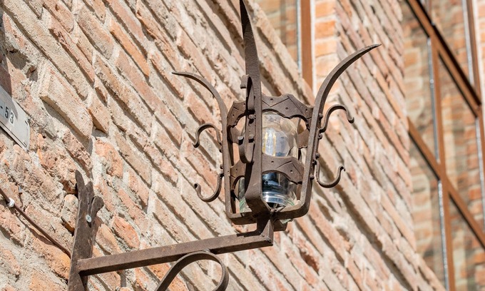 Lucca Historical Center House | Medieval Tower House alongside the Cathedral San Martino Bell Tower built 1204.