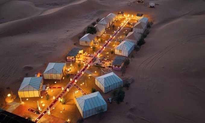 Taouz RV Rental | Merzouga luxury camp desert experience