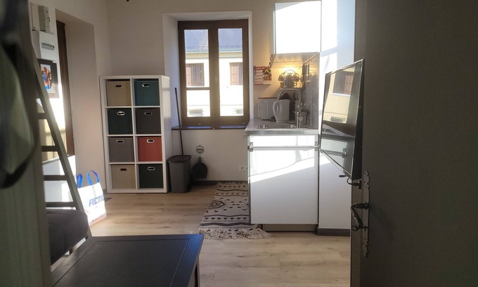 Villard-Bonnot Apartment | Mezzanine studio