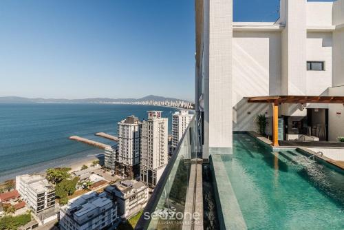 Centro Apartment | MHFs - Apts Variados em Prédio com Vista para o Mar em Itapema