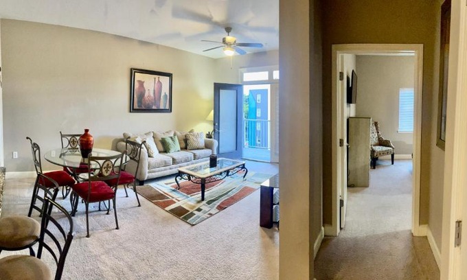 Home Park Apartment | Midtown Oasis - Pool and Private Balcony