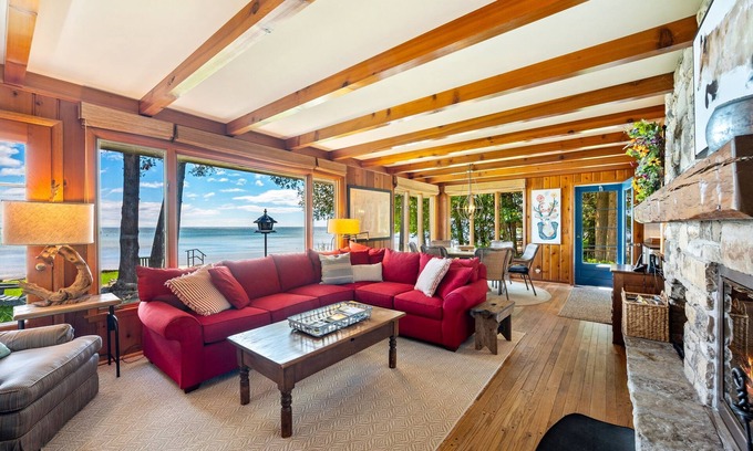 Jacksonport House | Miles of Walkable Sand Beach! - Only October Dates Remaining for 2026!