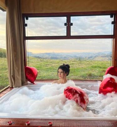 Cambui Ski Chalet | Mirante do Sol 1 - café da manhã, hidro e lareira