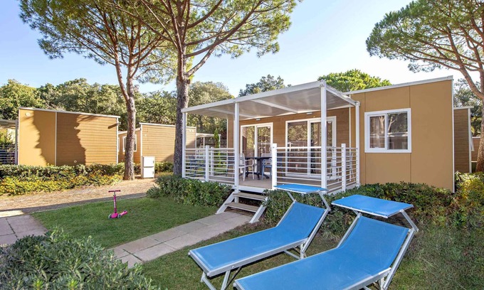 Le Rocchette House | Mobilehome in a sunny location