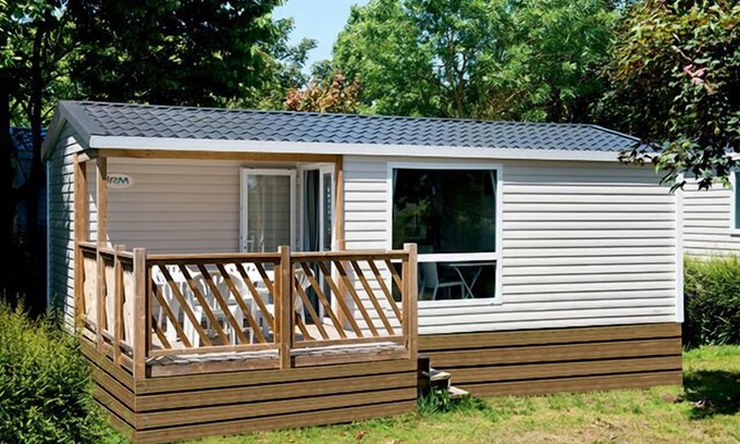 Hohenlychen Apartment | Mobile home Lagune III Am Strandbad Lychen