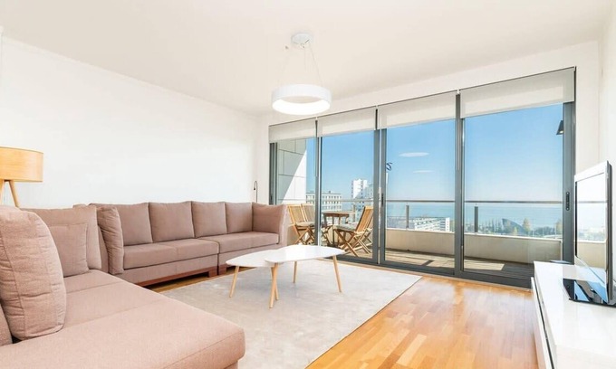 Parque das Nacoes Apartment | Modern 2 Bedroom Apartment with Balcony and Amazing Views