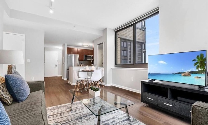 Hudson Exchange Apartment | Modern 2BR | Business Center | Near PATH by GLS