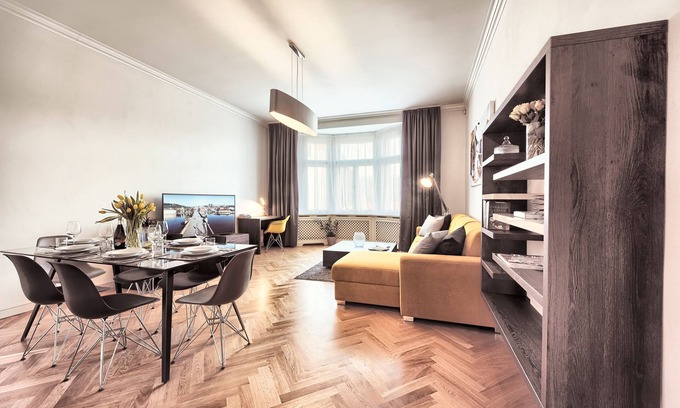 Josefov Apartment | Modern and Spacious Two-Bedroom Apartment in the Centre - Milosrdnych