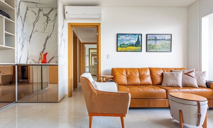 Jardim Goias Apartment | Modern Apartment with Fantastic View of the Flamboyant