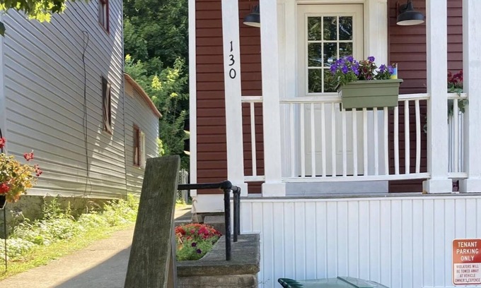 Oswego Apartment | Modern Comforts: Discover the Best of Oswego from Our Stylish Retreat!