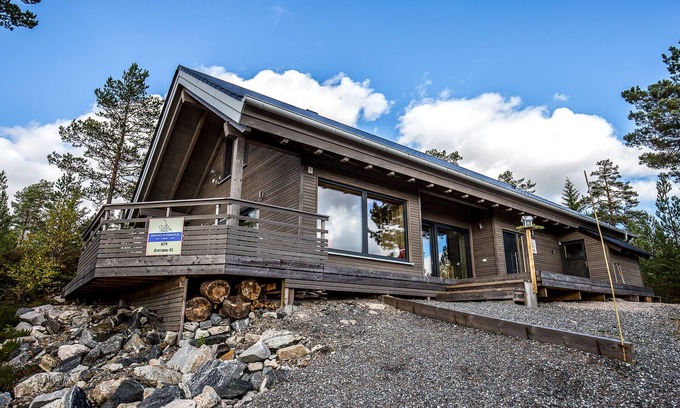 Nissedal House | Modern holiday chalet in the Nissedal am Havrefjell, WLAN, canoe, sauna, barbecue, bathing lake