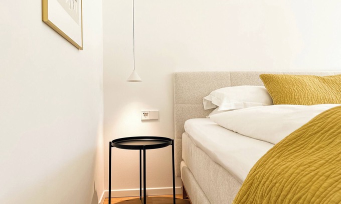 Sant'Andrea in Monte Apartment | modern, luxury, private entrance, garden, terrace, and stunning mountain views.