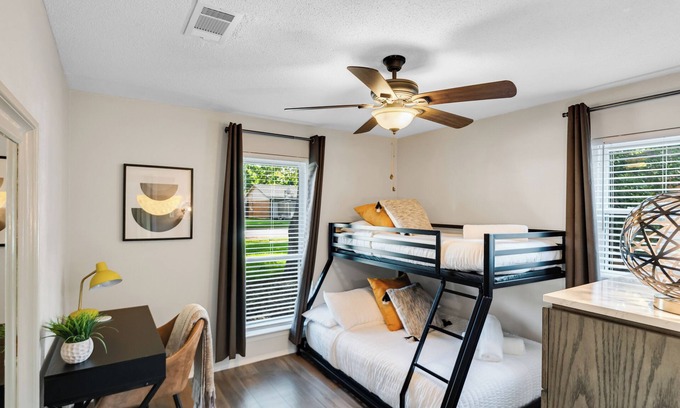 Bedford House | Modern Retreat with Pool, Hot Tub & Game Room