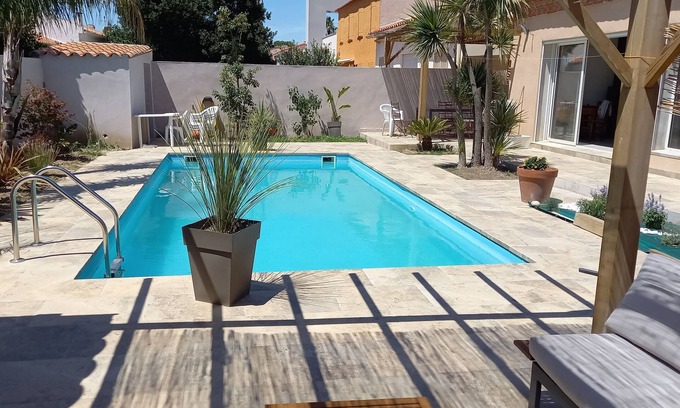 Canet-en-Roussillon House | Modern villa in Canet, 5 minutes from the beach and center