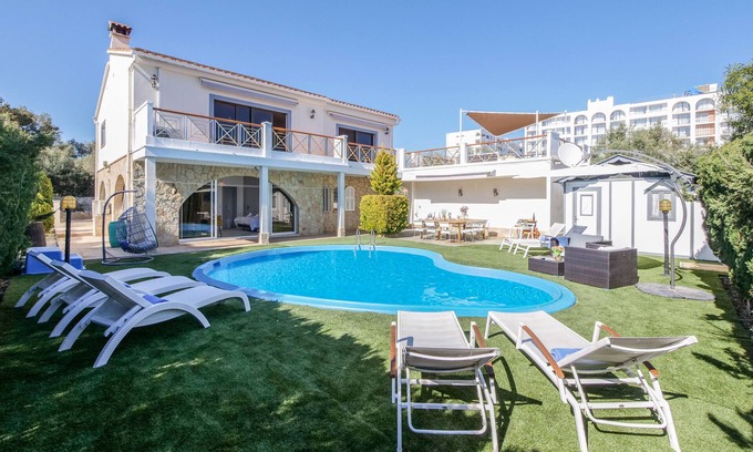 Calas de Mallorca House | Modern villa for 12 people with sea views and pool in Calas de Mallorca