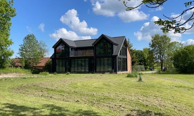 Sikory Juskie Villa | Modern Villa & Sauna by the beautiful lake. Masurian lake district.