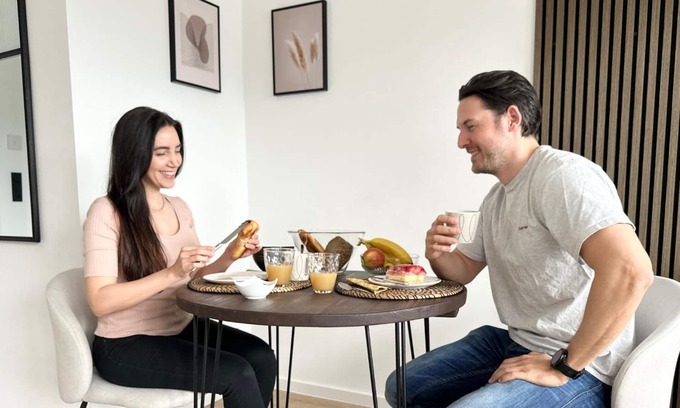 Goldgrube Apartment | Modern, Zentrumsnah mit Parkplatz und Balkon