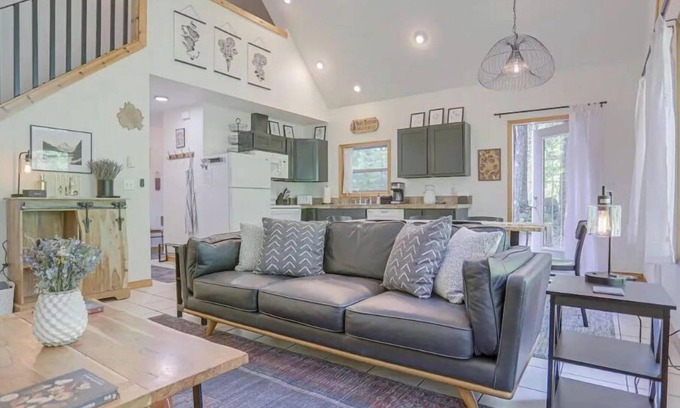 Rhododendron House | Modern ZigZag Basecamp - Hot Tub + Pups Welcome!