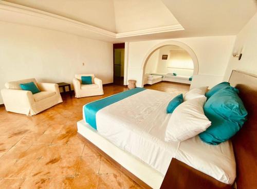 Boca del Rio House | Moderna casa de 3 dormitorios con cama King size y vistas al horizonte de la piscina