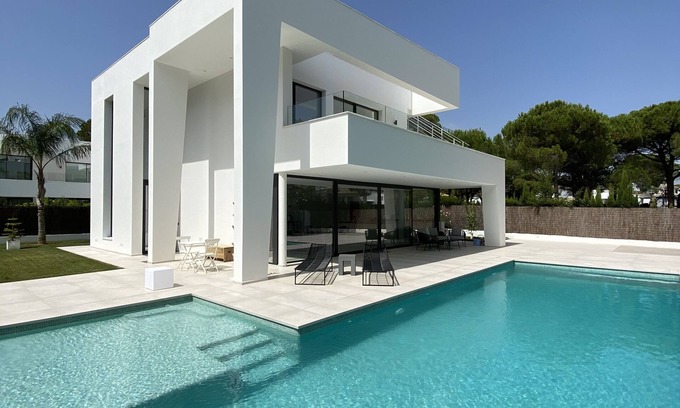 Cabo Roche Villa | Moderne Luxus-villa in Roche de la Frontera, nah Gelegen an der Costa de la Luz