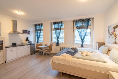 Lutzel Apartment | Modernes Studio Koblenz mit Küche und WLAN