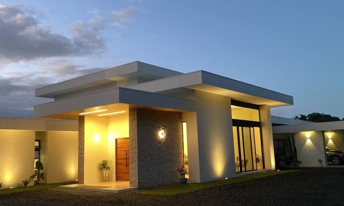 Pavones House | MoJoHouse - Modern 7-bedroom villa touching Paradise in Turrialba, Costa Rica