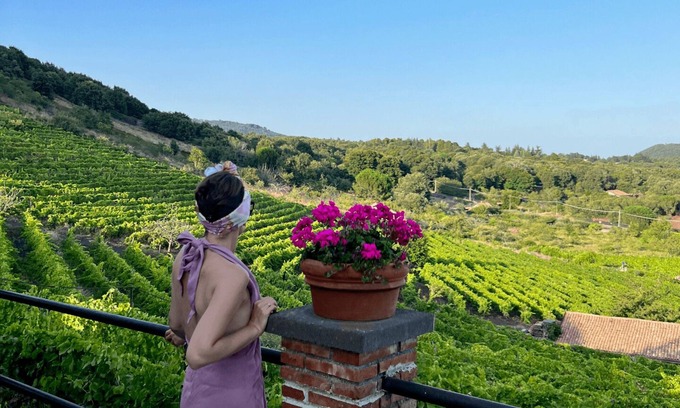 Pedara Ski Chalet | Mondifeso Chalet (Etna+vineyard+jacuzzi)