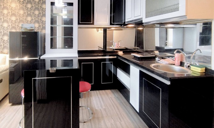 Sidoarjo Apartment | Monochromatic Modern 1Br At Tamansari Prospero Sidoarjo Apartment