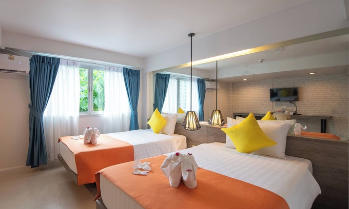 Patong Hotel | MORE Relax Room - Double or Twin bed at MORE Patong Hotel
