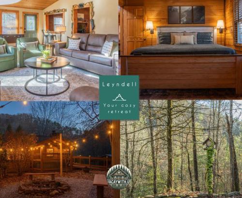 Gatlinburg - Pigeon Forge House | Mountain Log Cabin, Games, HotTub, Outdoor Firepit