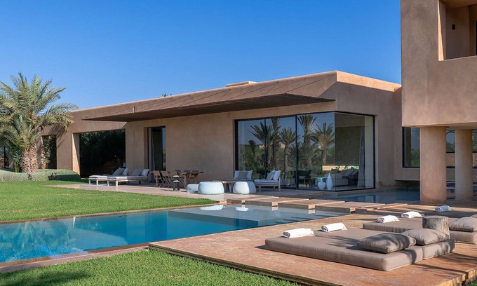 Marrakech Villa | My Rental Homes | Villa Amrabat heated pool air conditioning