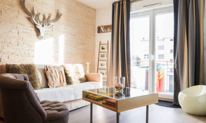 Coudray Apartment | NANTES North center at the edge of Erdre, Vast bright appt & calm (2 rooms)