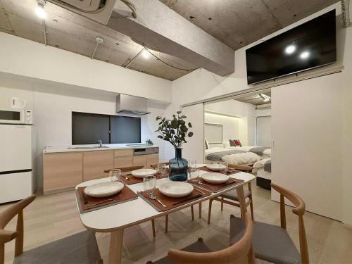 Hiroshima City Centre Apartment | NaouBLD - Spacious 2BR Apartment in Hatchobori - Sleeps 10 Comfortably