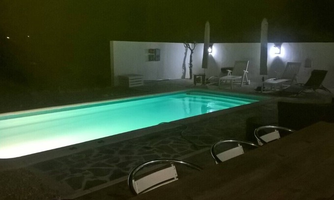 Zurgena House | Nature House GALAN DE NOCHE Zurgena, garden with private pool