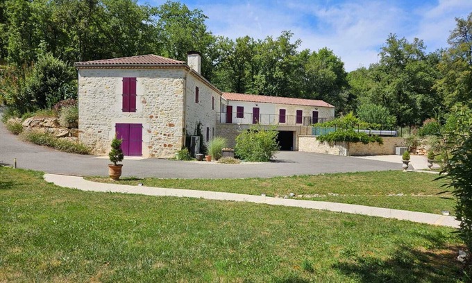 Le Boulve Villa | Near Floressas the completely renovated old watermill Le Roussenq-Moulin Neuf