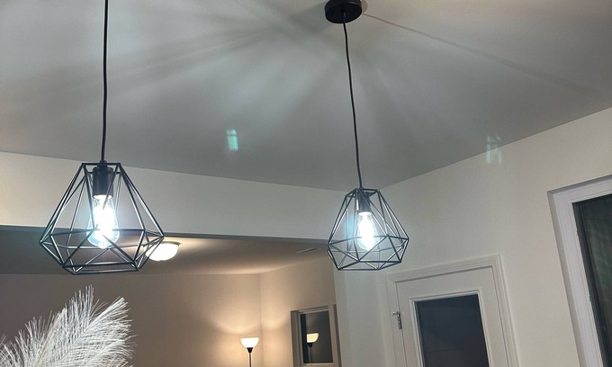 Lancaster House | New Build Modern 3-bedroom house with AC and big pool a block away in Lancaster.