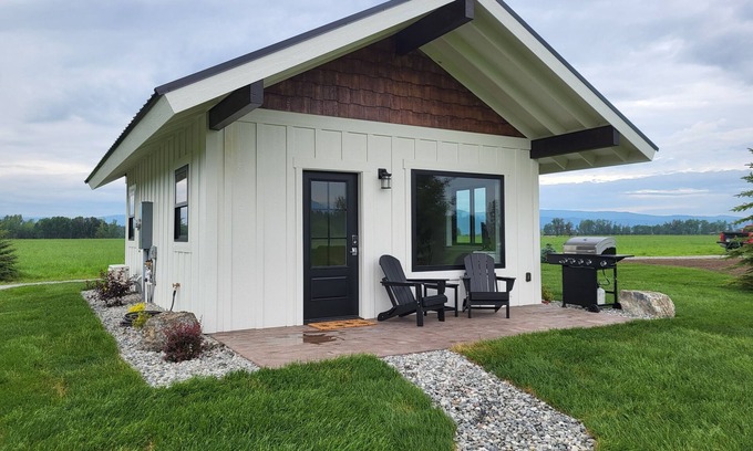 Bigfork Cabin | New cabin retreat with Mission Mountain Views!