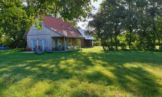 Oldendorf House | New holiday home on an old farm plot directly on the nature reserve