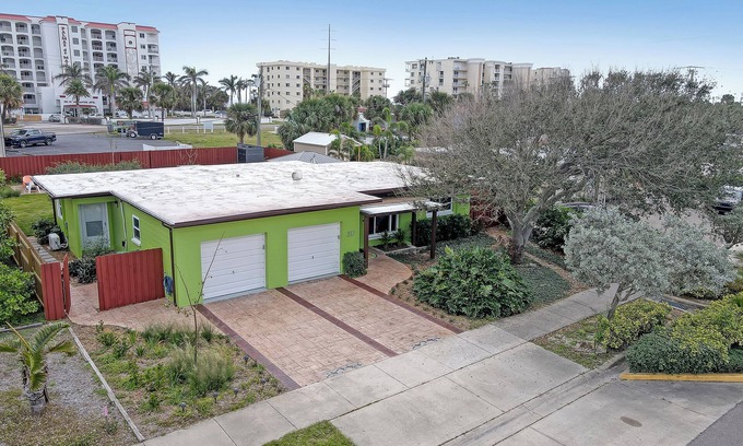 Cocoa Beach Cottage | New Listing! Steps to the Beach, Swim Spa, Amenities Galore!