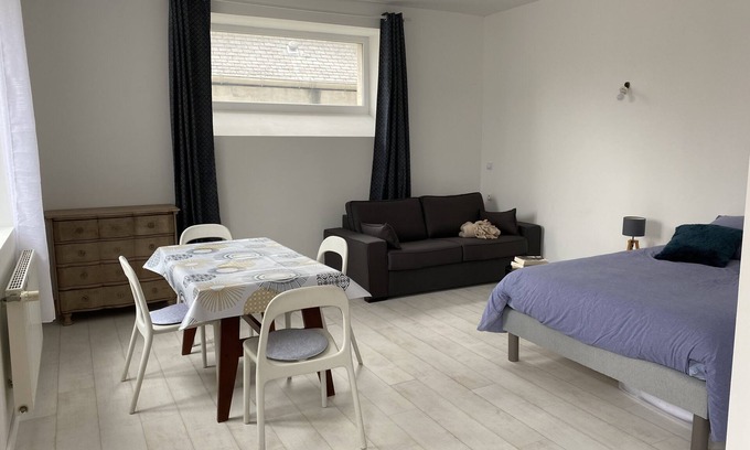Trebeurden Apartment | New studio less than 5 minutes from the beaches of the Pink Granite Coast