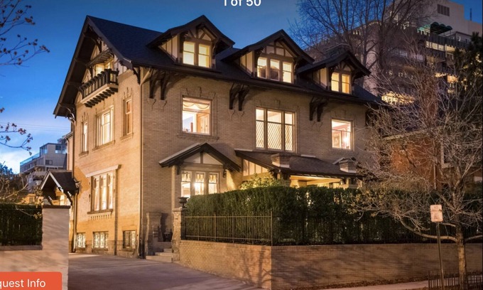 Alamo Placita House | NEW! Unit in Historic Mansion. Amazing Location and Views!