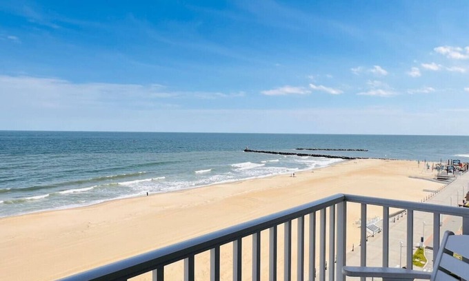 Northeast Virginia Beach Apartment | NEW Updated Oceanfront 2bd 2bth/Beachfront/Pool